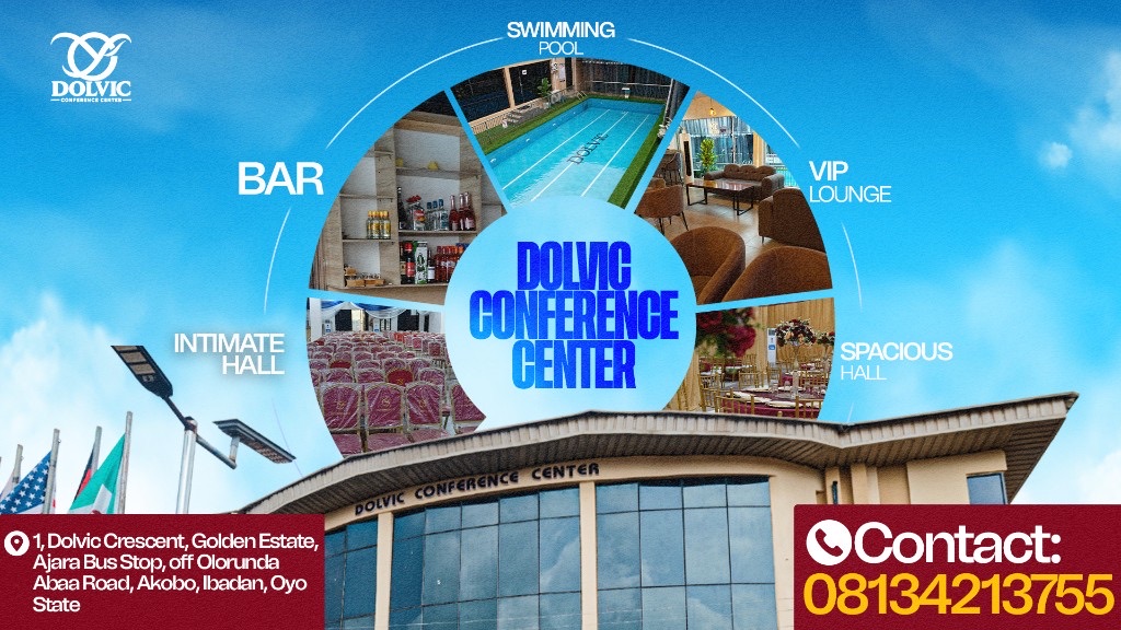 Dolvic halls, pool, bar, lounge, and conference facilities